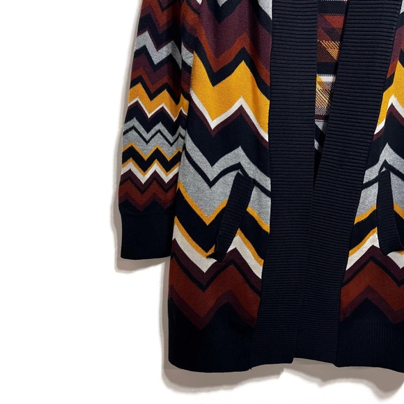 Missoni for Target Multicolor Chevron Knit Cardigan Sweater Size XS - Picture 6 of 7
